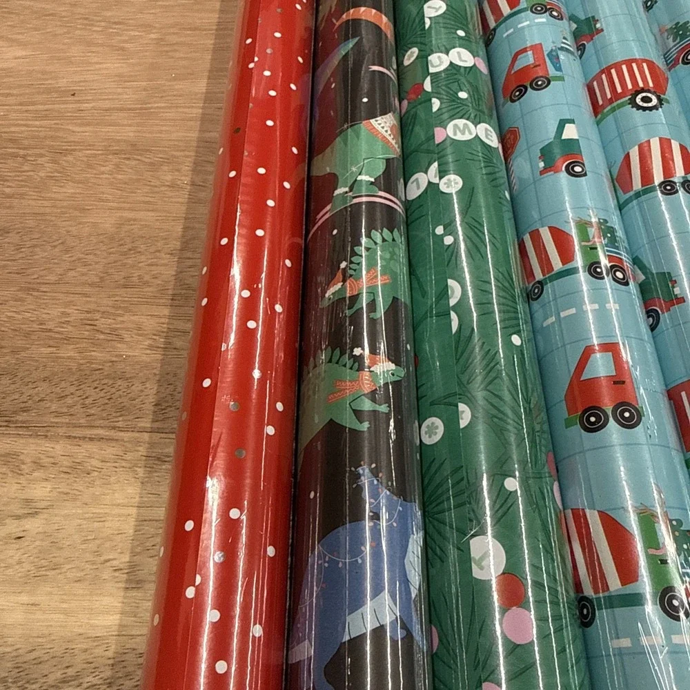 Christmas Wrapping Paper 12 Rolls,  11-50 Sqft Rolls And 1-25sqft Roll‎